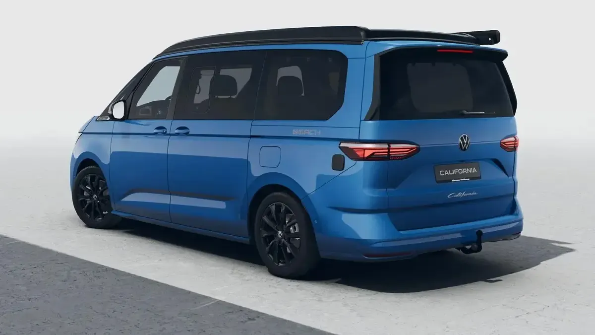 Neu VW T7 Beach 2026 Mediumblau metallic Van