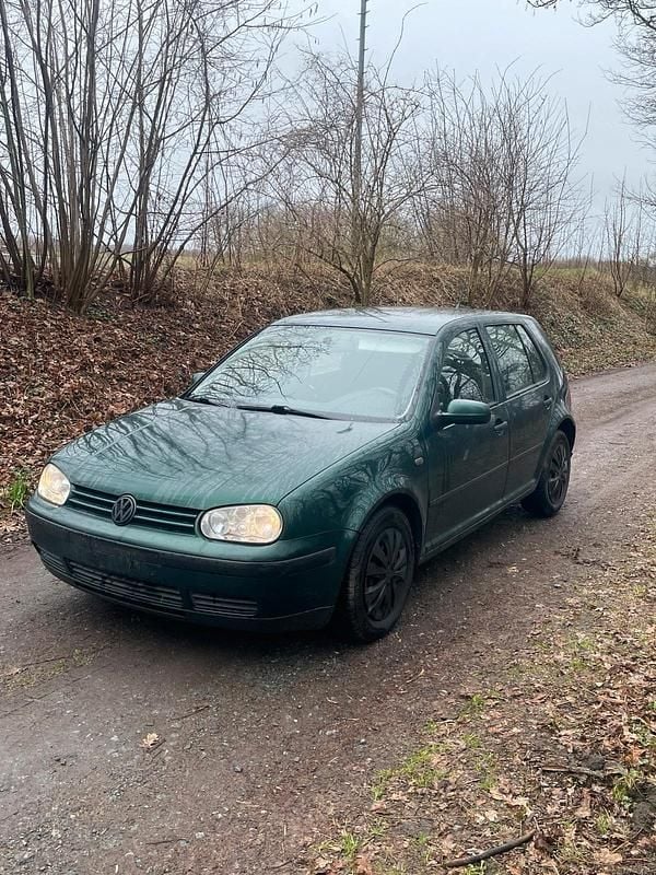 Gebraucht VW Golf IV 74 PS (54 kW) 1998 Grün Kleinwagen