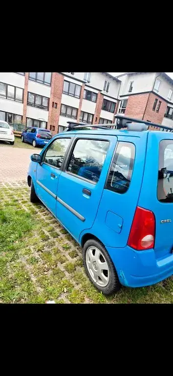 Gebraucht Opel Agila Color Edition 75 PS (55 kW) 2001 Blau Van / Kleinbus
