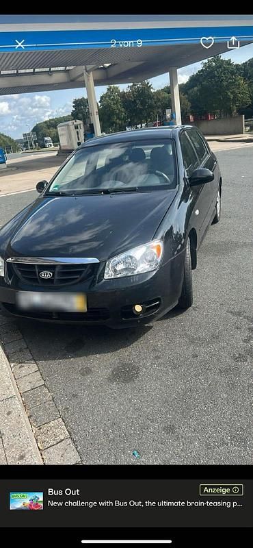 Gebraucht Kia Cerato 2005 Schwarz Kleinwagen