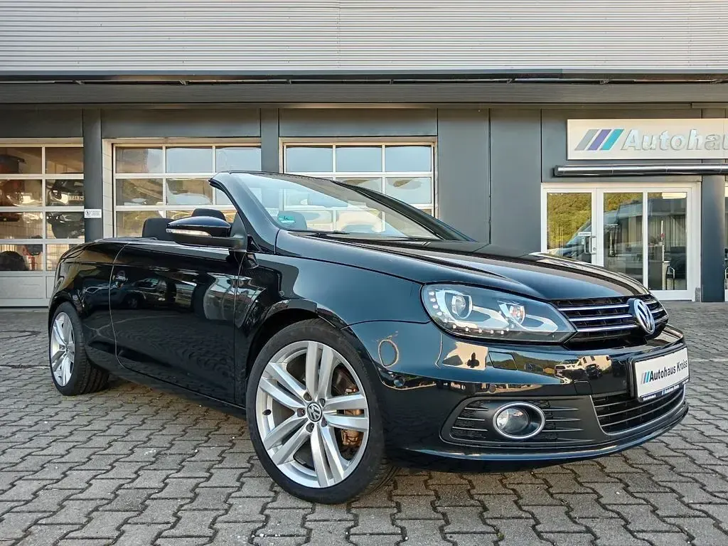 Gebraucht VW Eos Sport 160 PS (117 kW) 2011 Schwarz Cabrio