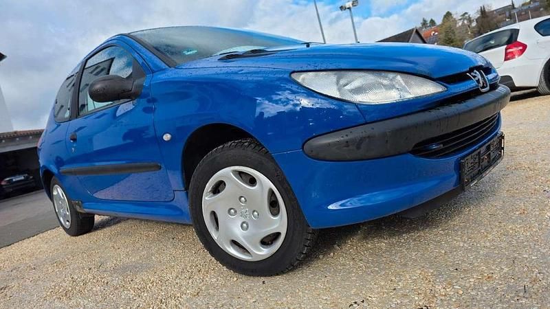Gebraucht Peugeot 206 60 PS (44 kW) 2002 Blau Kleinwagen