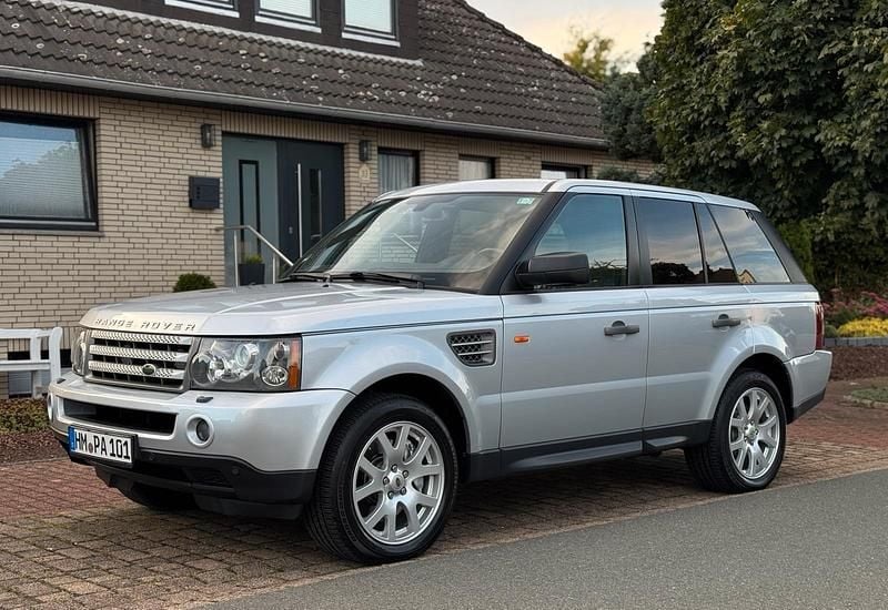 Silber Gebraucht 2008 Land Rover Range Rover Sport Dynamic SUV | 17.400 € (Teuer) - Bild 1/4