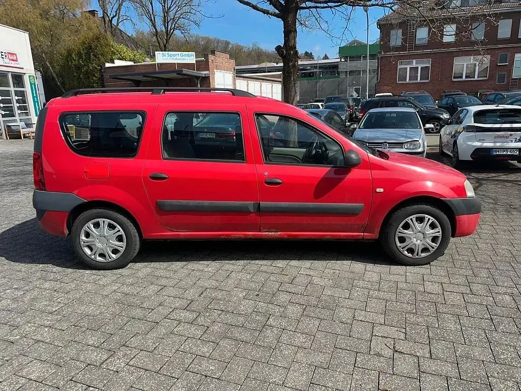 Gebraucht Dacia Logan MCV 105 PS (77 kW) 2007 Rot Kombi