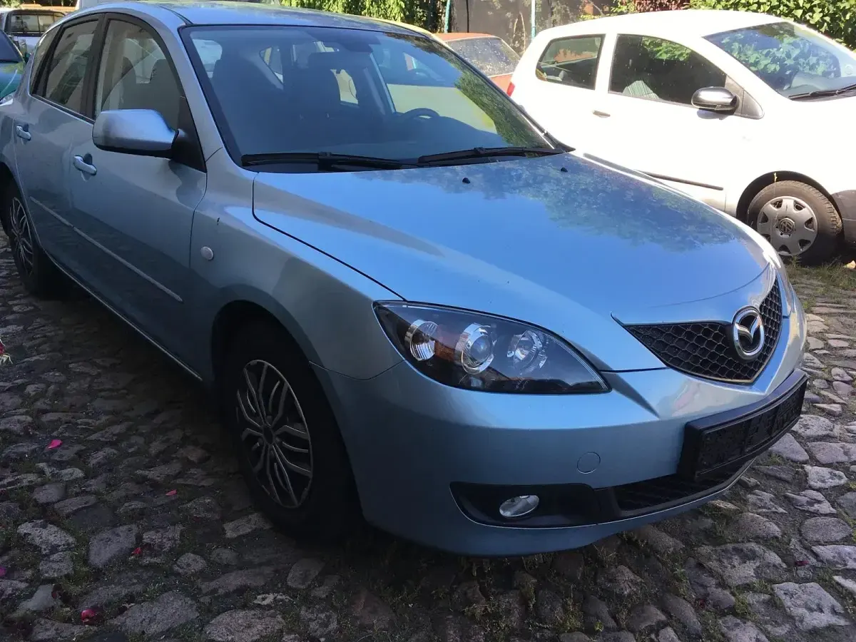 Gebraucht Mazda 3 105 PS (77 kW) 2007 Blau Kleinwagen