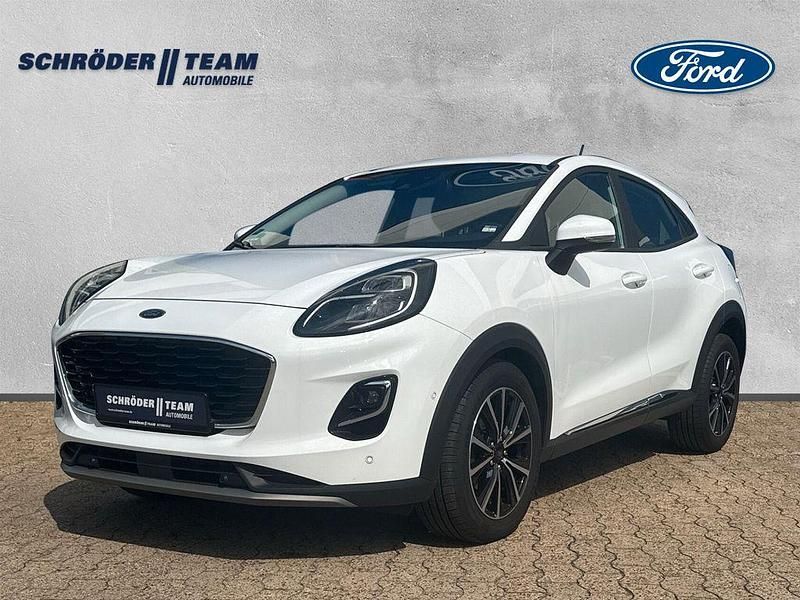 Weiß Gebraucht 2021 Ford Puma Titanium SUV | 18.979 € (Fairer Preis) - Bild 1/4