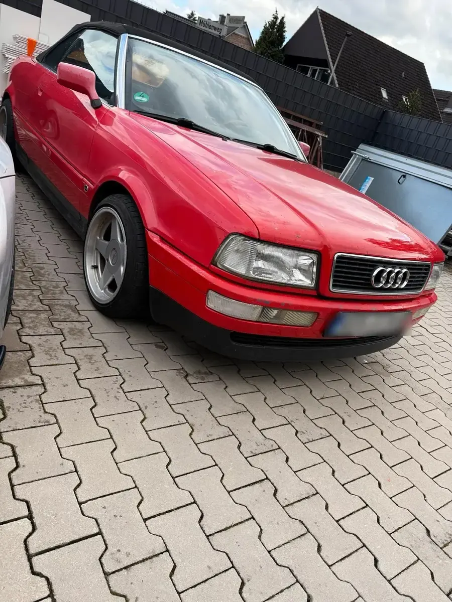 Gebraucht Audi 80 133 PS (97 kW) 1993 Rot Cabrio