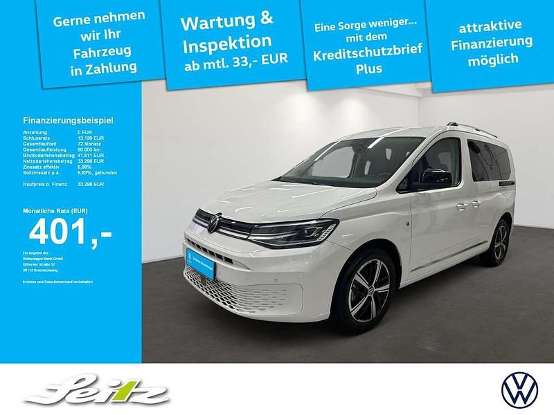 Candyweiss Gebraucht 2024 VW Caddy Style Van / Kleinbus | 33.298 € (Guter Preis) - Bild 1/3