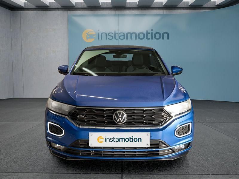 Gebraucht VW T-Roc Cabriolet 150 PS (110 kW) 2021 Blau Cabrio