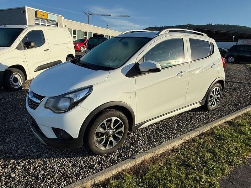 Gebraucht Opel Karl Rocks 73 PS (53 kW) 2019 Weiß Kleinwagen