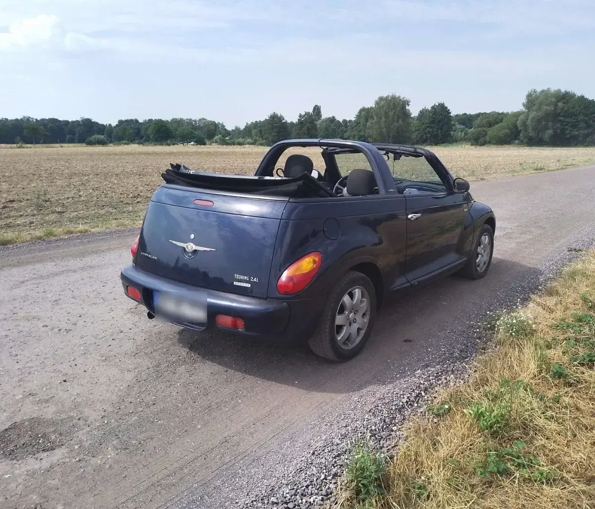 Gebraucht Chrysler PT Cruiser 143 PS (105 kW) 2004 Blau Cabrio