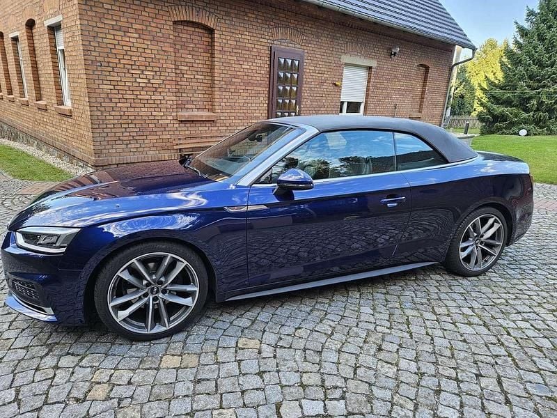 Gebraucht Audi A5 Cabriolet S-Line 190 PS (139 kW) 2019 Blau Cabrio