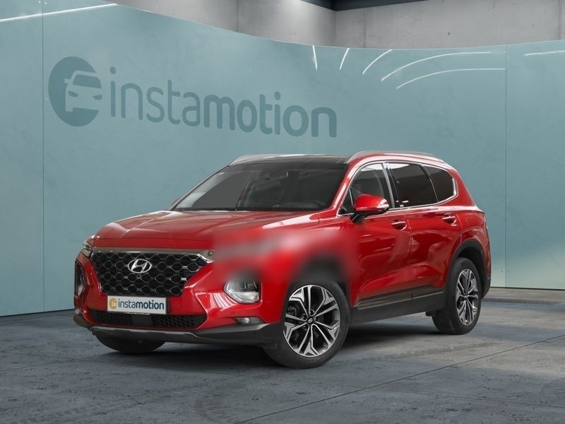 Rot Gebraucht 2020 Hyundai Santa Fe Premium SUV | 32.310 € (Fairer Preis) - Bild 1/4