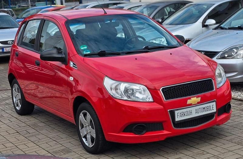 Rot Gebraucht 2010 Chevrolet Aveo Kleinwagen | 3.690 € (Teuer) - Bild 1/4