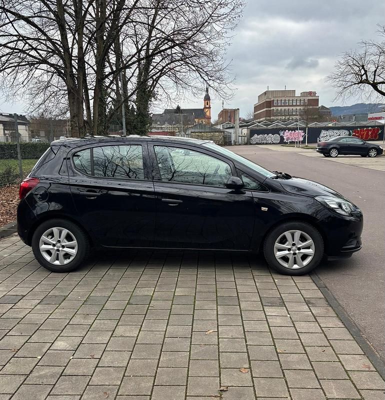 Gebraucht Opel Corsa 90 PS (66 kW) 2017 Schwarz Kleinwagen