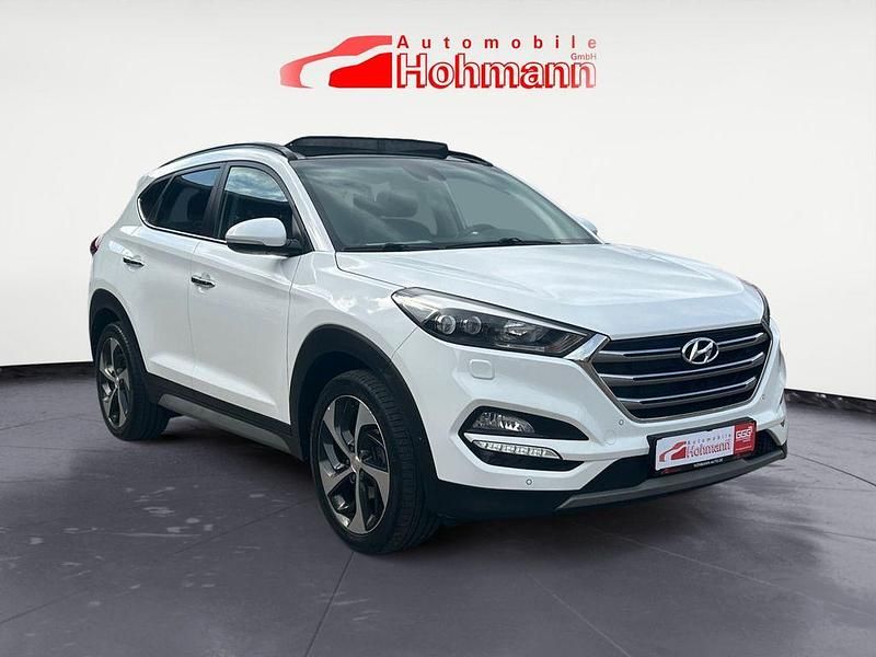Second-hand Hyundai Tucson 177 CP (130 kW) 2018 Alb SUV