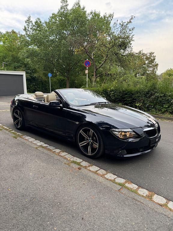 Schwarz Gebraucht 2010 BMW 635 Cabriolet Performance Cabrio | 18.999 € (Fairer Preis) - Bild 1/4