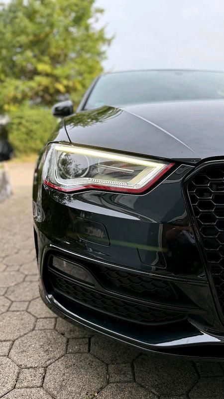 Schwarz Gebraucht 2014 Audi A3 S-Line Kleinwagen | 11.999 € (Etwas zu teuer) - Bild 1/4