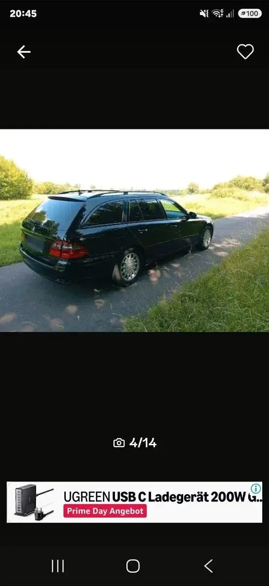 Gebraucht Mercedes 220 170 PS (125 kW) 2008 Schwarz Kombi