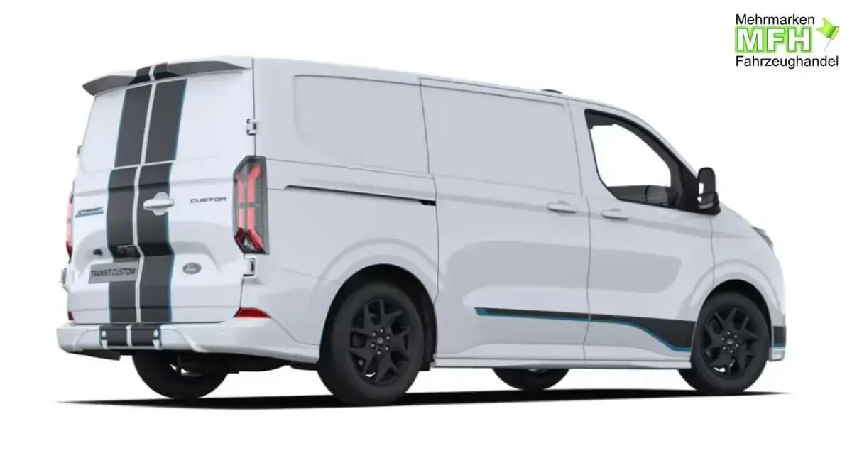Neu Ford E-Transit Sport 160 kW (218 PS) 2026 Frozen white Van