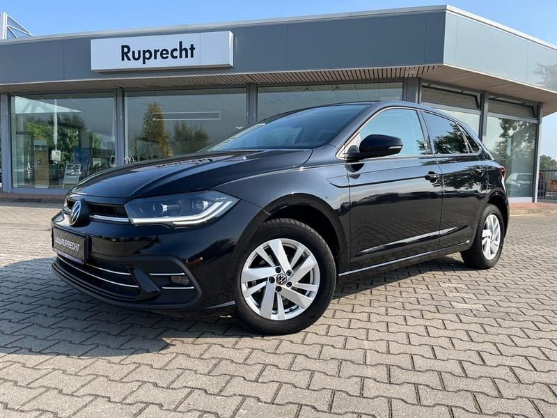 Schwarz Gebraucht 2022 VW Polo Style Kleinwagen | 18.890 € (Fairer Preis) - Bild 1/4