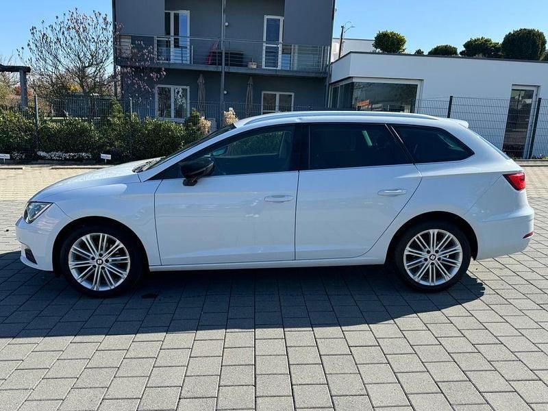 Usado Seat Leon ST XCELLENCE 150 HP (110 kW) 2019 Branco Carrinha