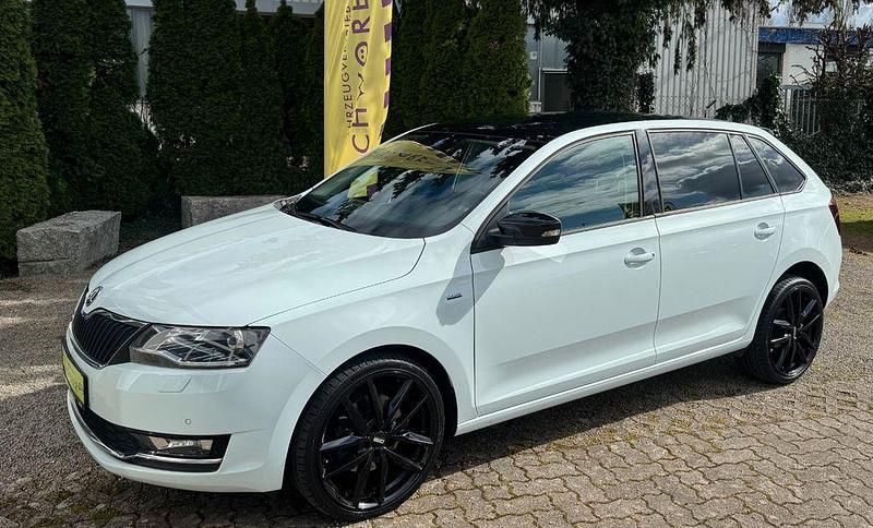 Gebraucht Skoda Rapid Clever 116 PS (85 kW) 2017 Weiß Kleinwagen