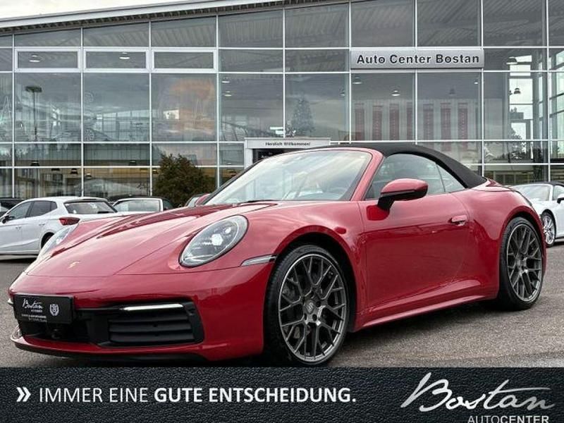 Gebraucht Porsche 992 385 PS (283 kW) 2020 Rot Cabrio