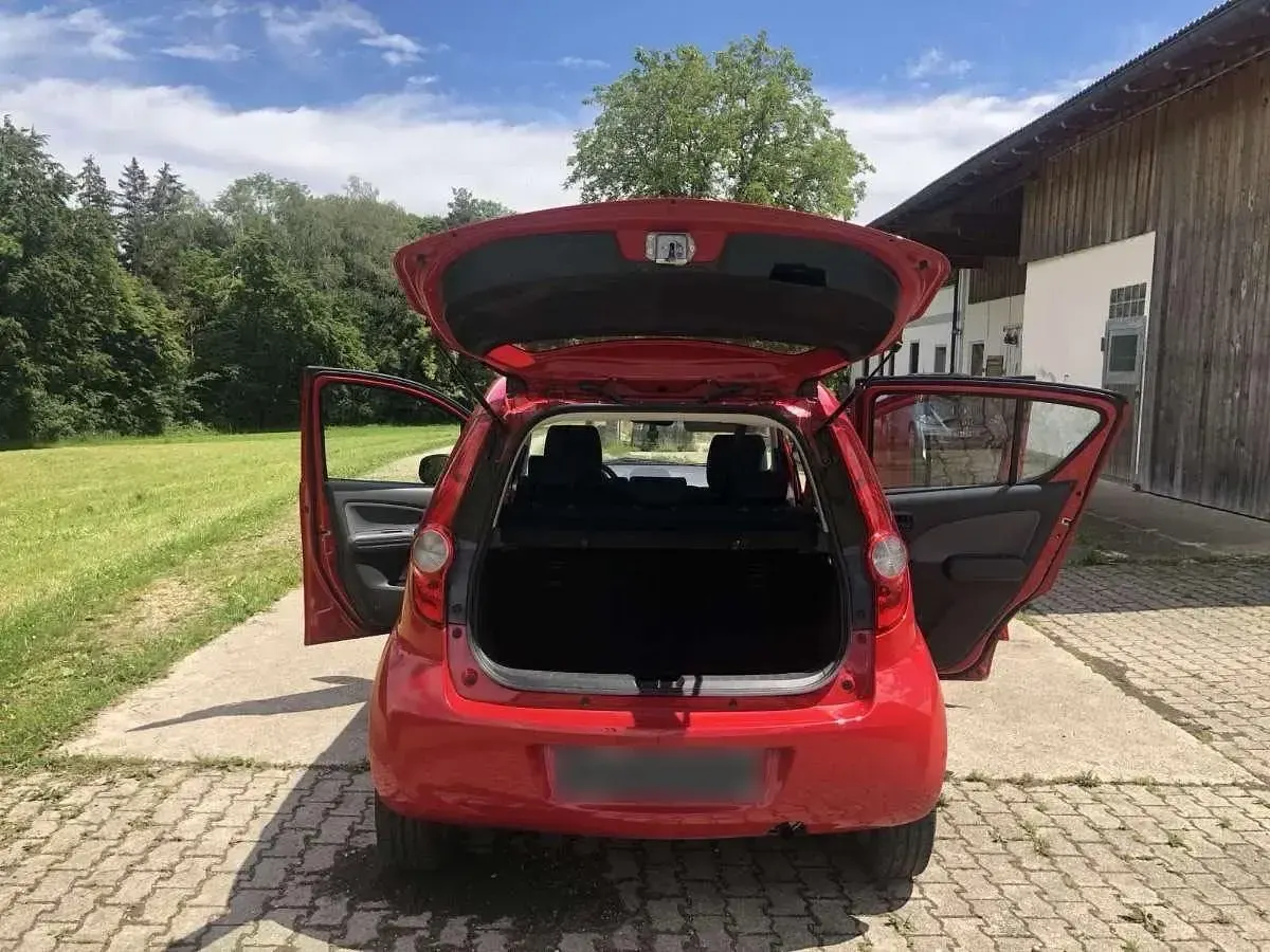 Gebraucht Opel Agila Eco 68 PS (50 kW) 2009 Rot Kleinwagen