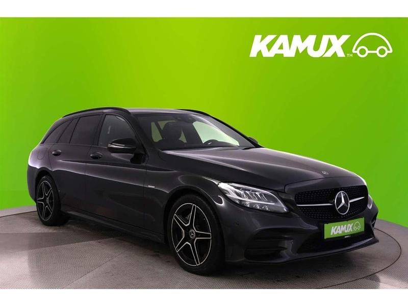 Grau Gebraucht 2021 Mercedes C220 AMG line Kombi | 28.650 € (Fairer Preis) - Bild 1/3