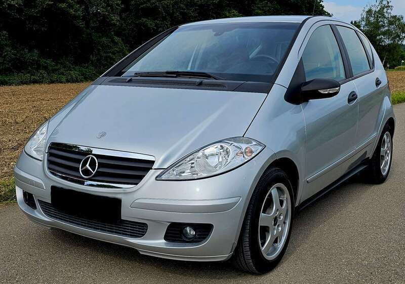 Polarsilber metalliclack Gebraucht 2006 Mercedes A170 Limousine | 1.690 € (Superpreis) - Bild 1/4