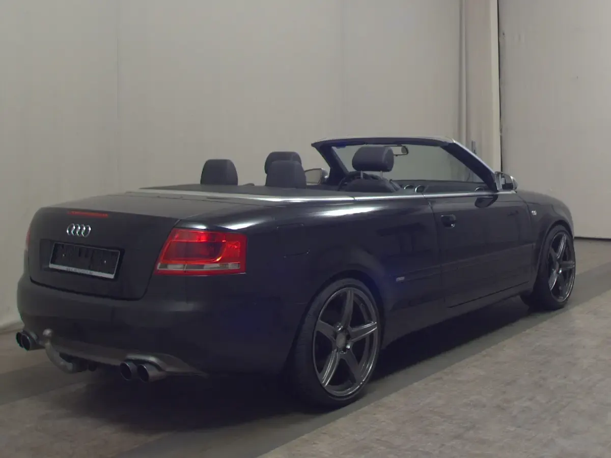 Gebraucht Audi A4 Cabriolet S-Line 200 PS (147 kW) 2008 Phantomschwarz perleffekt Cabrio