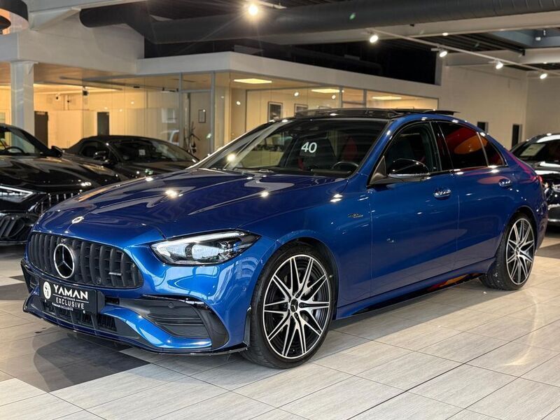 Blau Gebraucht 2023 Mercedes C43 AMG AMG Limousine | 56.850 € (Teuer) - Bild 1/4