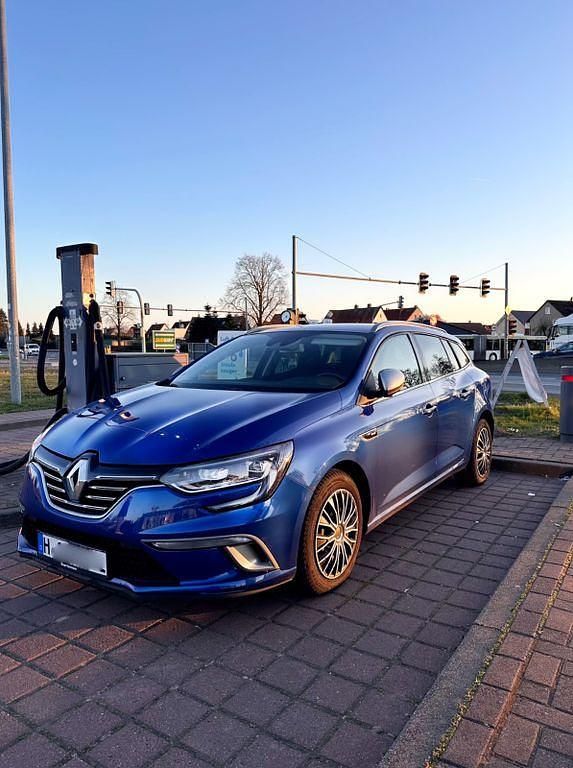 Blau Gebraucht 2017 Renault Mégane GT Line GT-Line Limousine | 12.990 € (Fairer Preis) - Bild 1/4