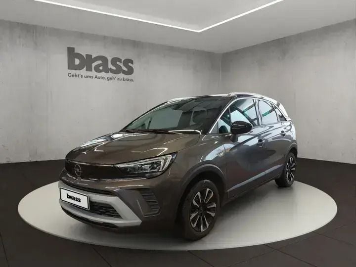 Mondstein grau (metallic) Gebraucht 2022 Opel Crossland Elegance SUV | 16.950 € (Guter Preis) - Bild 1/4