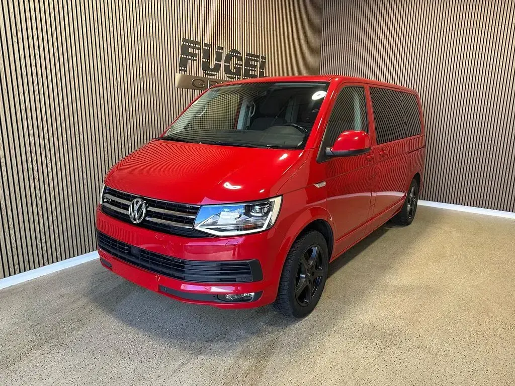 Gebraucht VW Multivan Comfortline 204 PS (150 kW) 2016 Rot Van / Kleinbus
