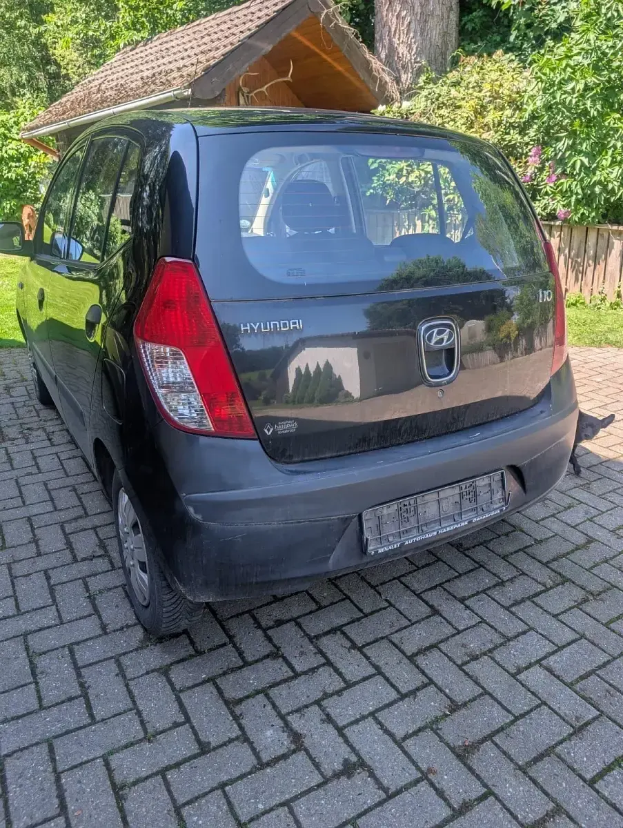 Usata Hyundai i10 65 CV (47 kW) 2008 Nero Utilitaria