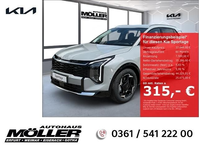 Wolfgrau metallic Neu 2025 Kia Sportage 3 SUV | 37.949 € (Guter Preis) - Bild 1/4