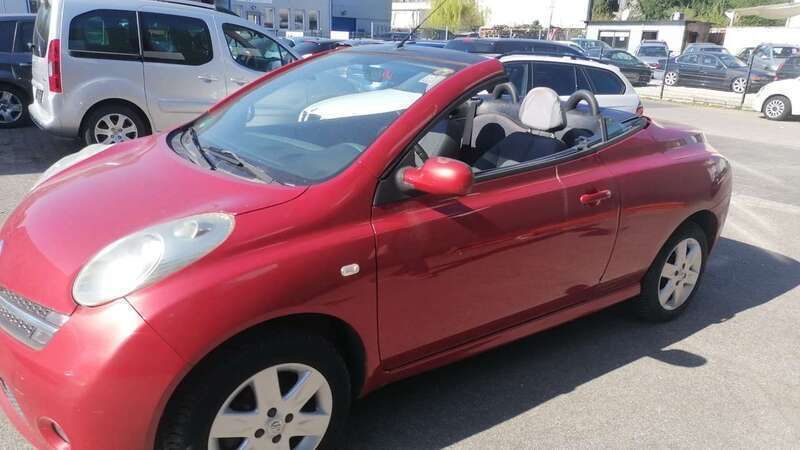 Rot Gebraucht 2007 Nissan Micra C+C Cabrio | 2.650 € (Fairer Preis) - Bild 1/4