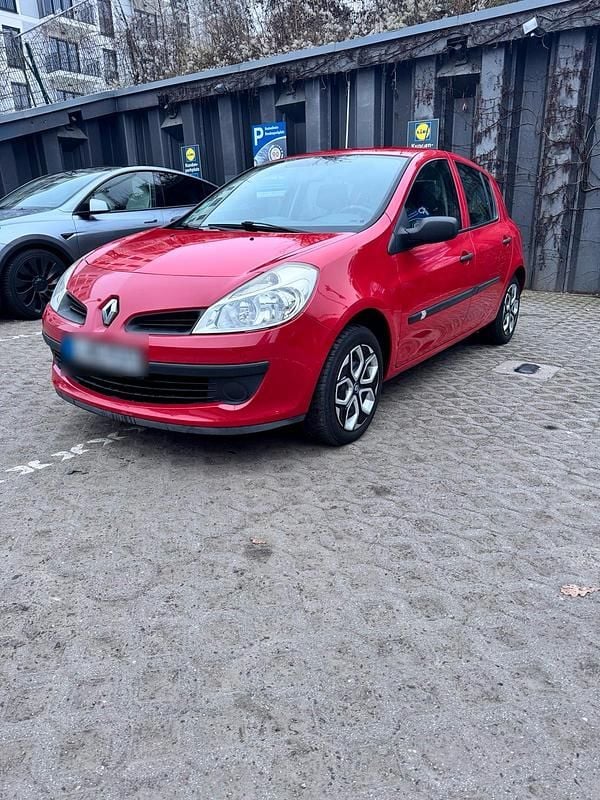 Gebraucht Renault Clio III 75 PS (55 kW) 2006 Rot Kleinwagen