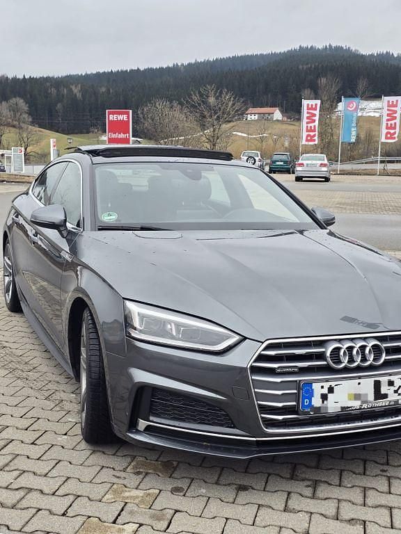 Gebraucht Audi A5 Sportback S-Line 252 PS (185 kW) 2018 Grau Kleinwagen