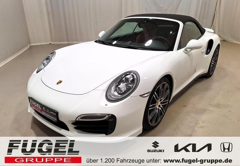 Pure white Gebraucht 2014 Porsche 911 Turbo S Cabrio | 113.499 € (Guter Preis) - Bild 1/4