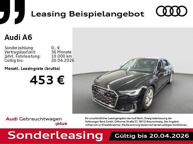 Gebraucht Audi A6 S-Line 299 PS (219 kW) 2024 Mythosschwarz metallic Limousine