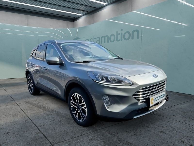 Silber Gebraucht 2021 Ford Kuga Titanium SUV | 25.445 € (Guter Preis) - Bild 1/4