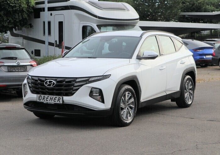 Polar white Gebraucht 2021 Hyundai Tucson Select SUV | 22.970 € (Fairer Preis) - Bild 1/4
