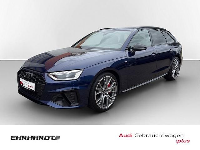 Navarrablau metallic Gebraucht 2022 Audi A4 S-Line Kombi | 42.450 € (Etwas zu teuer) - Bild 1/3