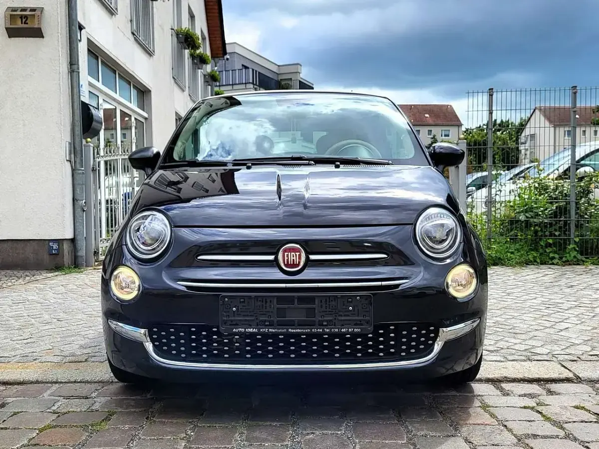 Gebraucht Fiat 500C 69 PS (50 kW) 2020 Vesuvio schwarz Cabrio
