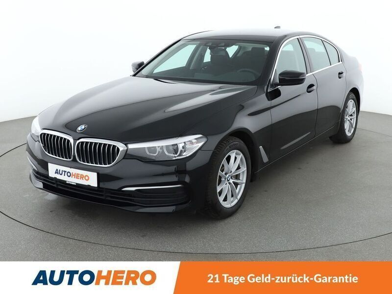 Schwarz Gebraucht 2017 BMW 520 Limousine | 25.730 € (Superpreis) - Bild 1/3
