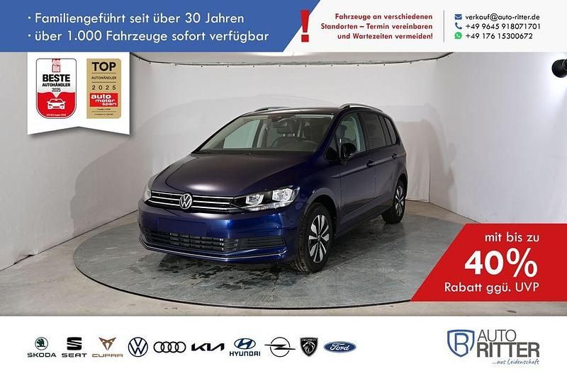 Blau Neu 2025 VW Touran Goal Van / Kleinbus | 36.990 € (Guter Preis) - Bild 1/4