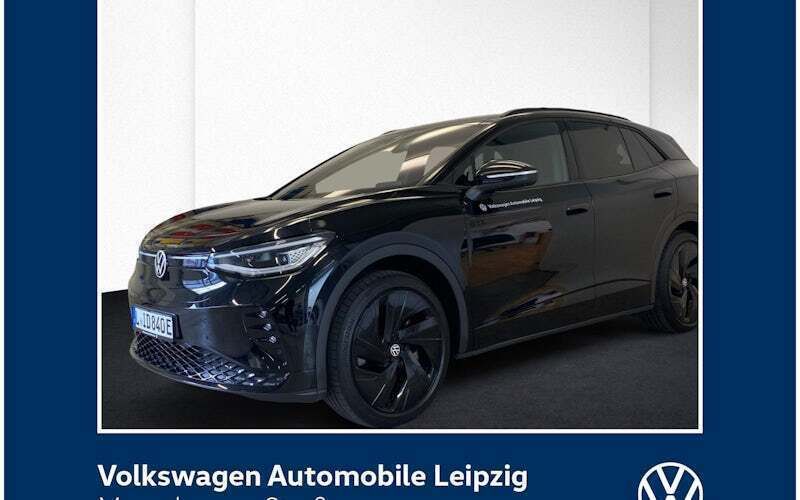 Grenadillschwarz metallic Gebraucht 2023 VW ID.4 GTX SUV | 36.930 € (Superpreis) - Bild 1/3